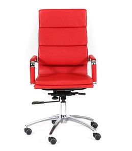 Офисное кресло CHAIRMAN 750 экокожа красная в Ульяновске - предосмотр 1